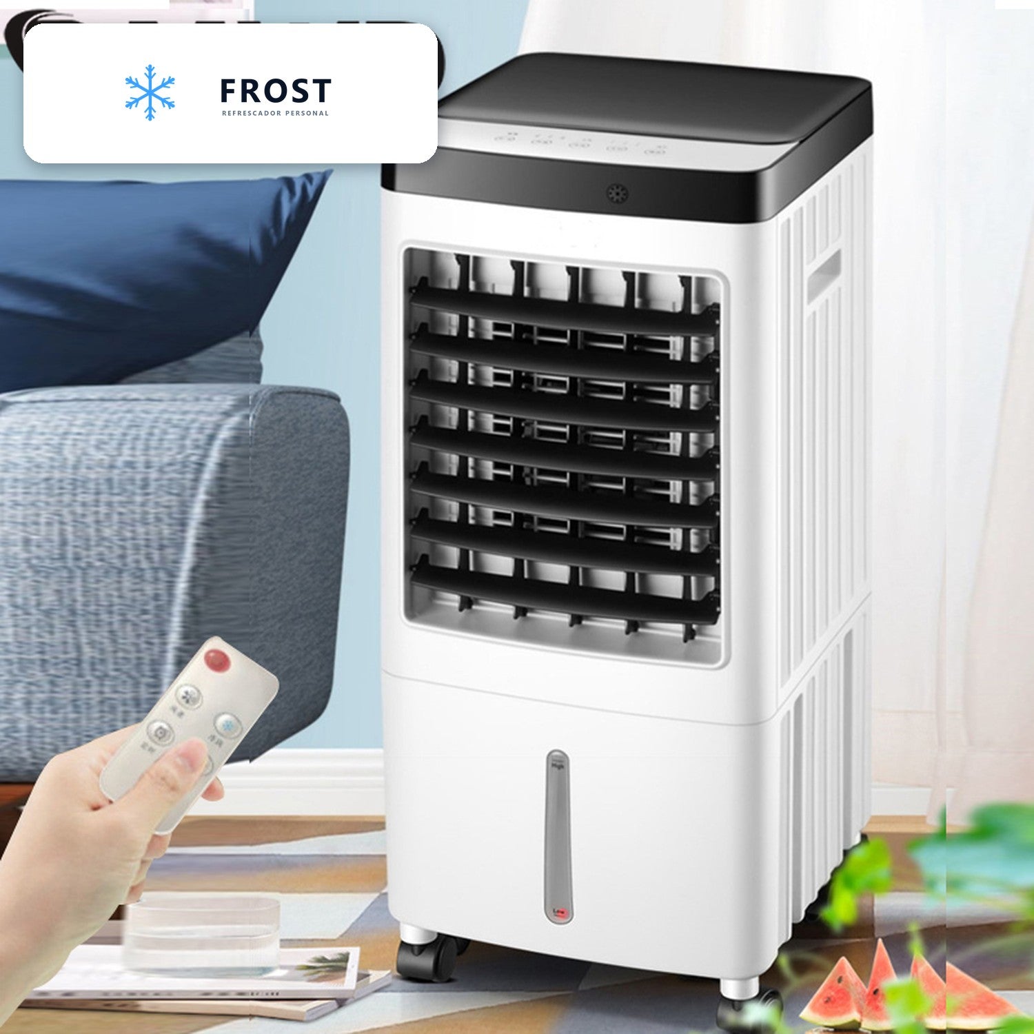 FROST Refrescador de aire evaporativo con mando a distancia
