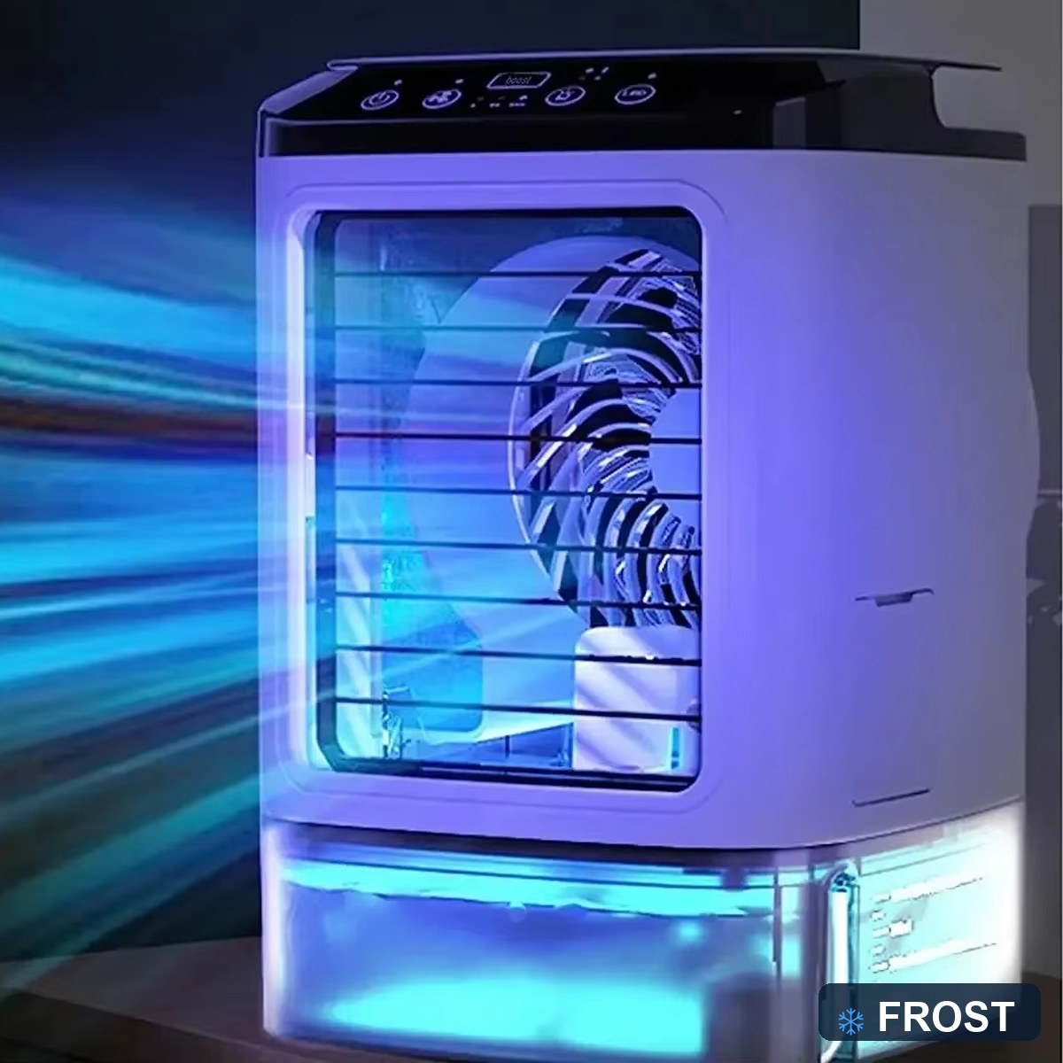 FROST con luz nocturna LED — refrescador de aire personal