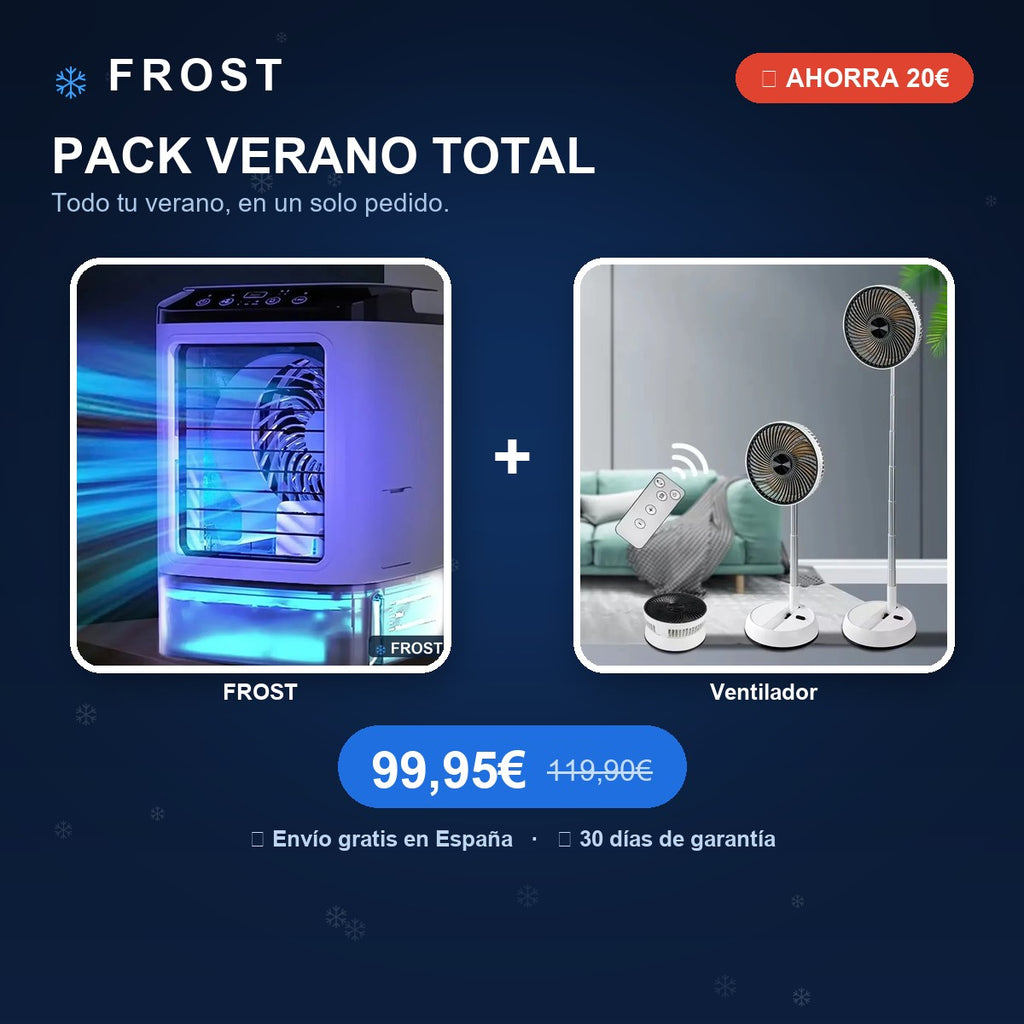 Pack Verano Total FROST + Ventilador - Ahorra 20€